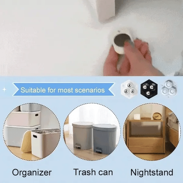 🔥Daily Promotion✨360° rotating three-ball caster(20Pcs)