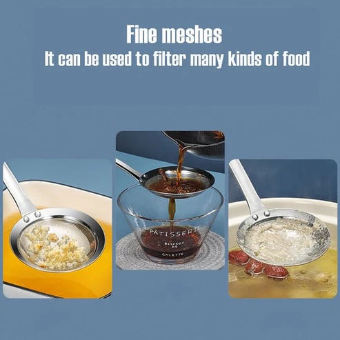 🔥Fine Mesh Stainless Steel Stainer