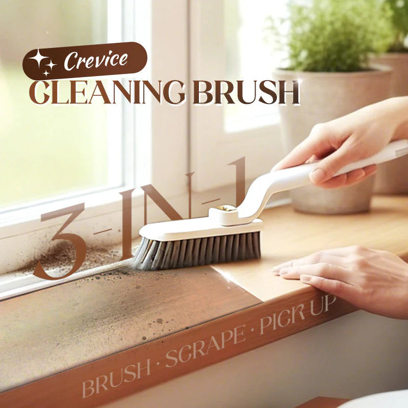 🔥LAST DAY SALE-50% OFF🎁3-In-1 Multi-Function Rotating Crevice Cleaning Brush
