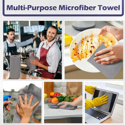 Purely™ Microfiber Cleaning Cloth Roll | Reusable & Super Absorbent