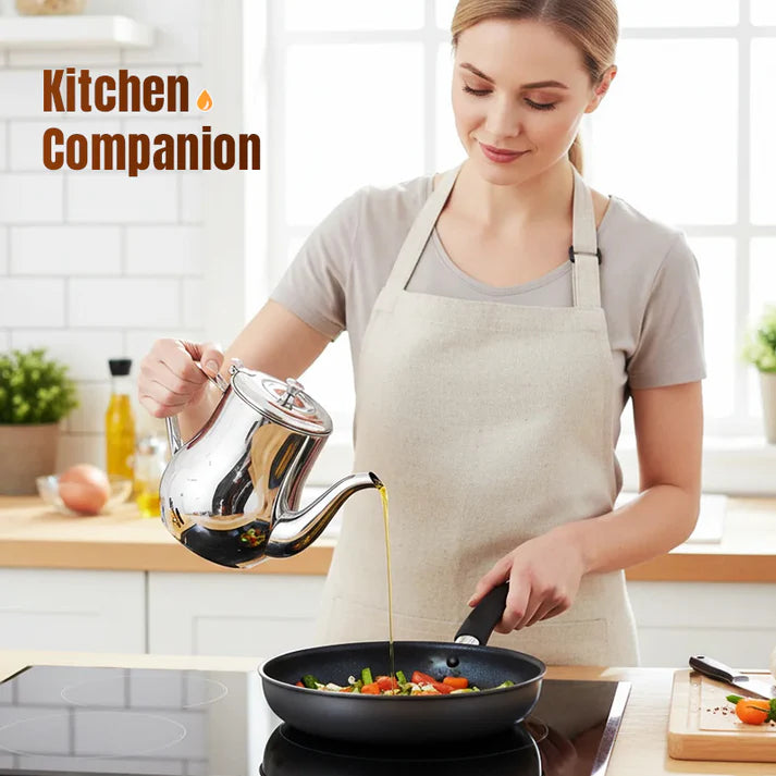 Stainless Steel Oil Filter Pot