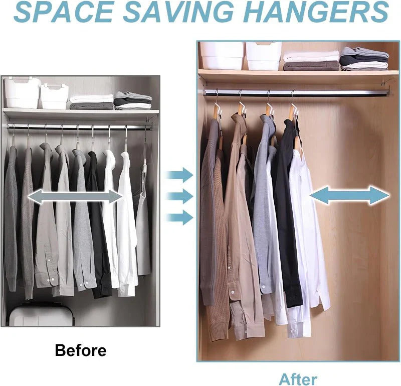 Space-Saving Hanger Hooks – Transform Your Closet Instantly ( 50-Pcs )