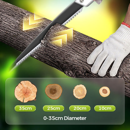 🍃👍Lightweight and sharp universal pruning saw with sheath