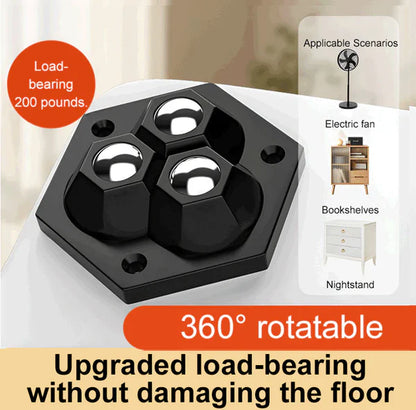 🔥Daily Promotion✨360° rotating three-ball caster（20Pcs）