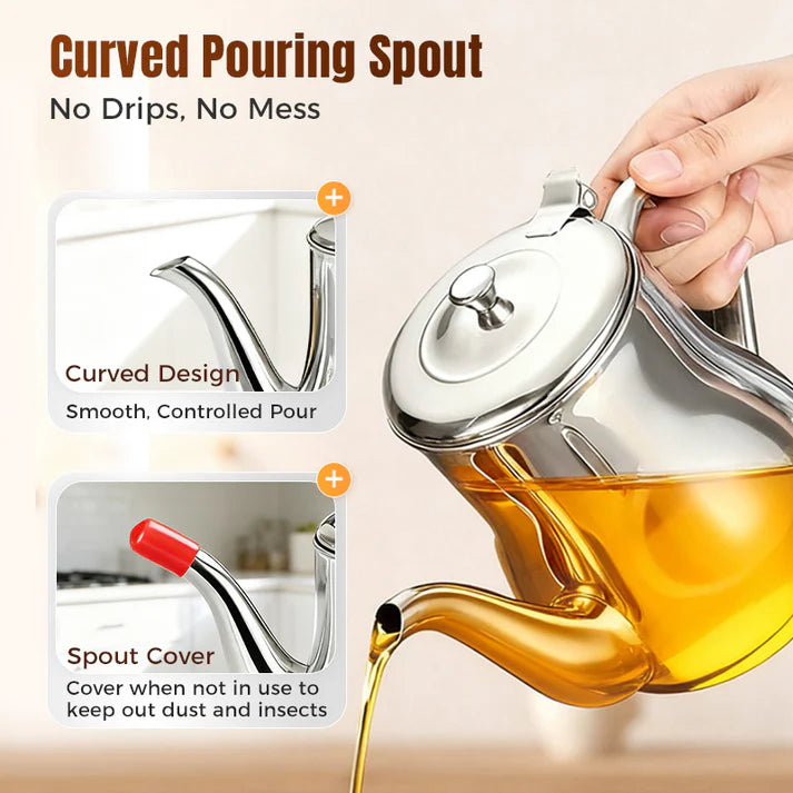 Stainless Steel Oil Filter Pot