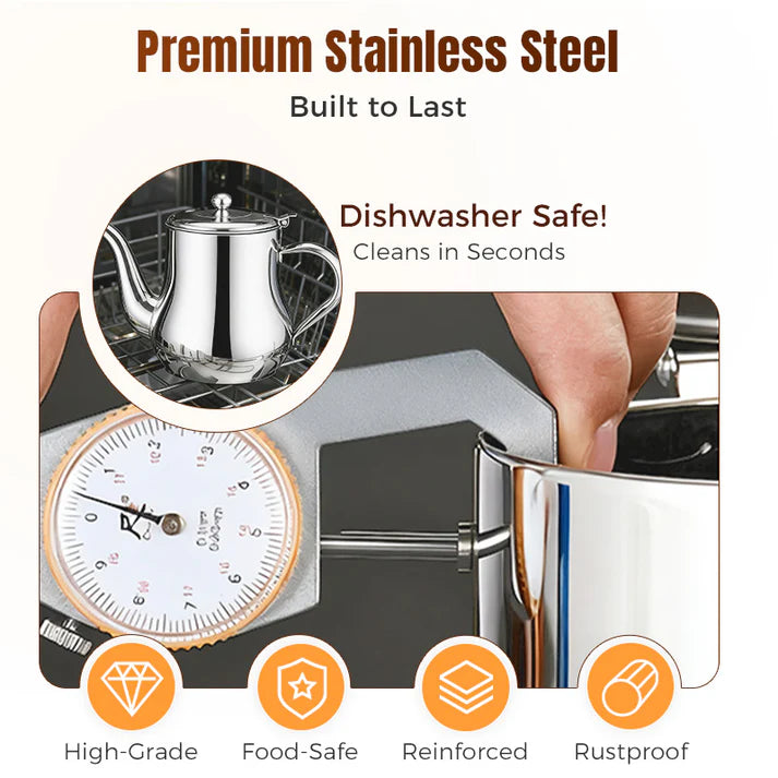 Stainless Steel Oil Filter Pot