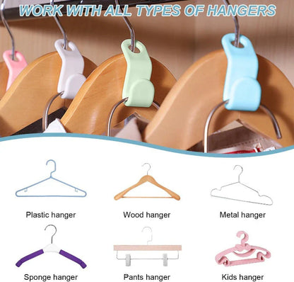 Space-Saving Hanger Hooks – Transform Your Closet Instantly ( 50-Pcs )
