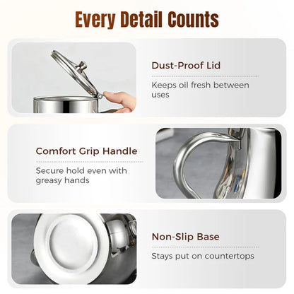 Stainless Steel Oil Filter Pot