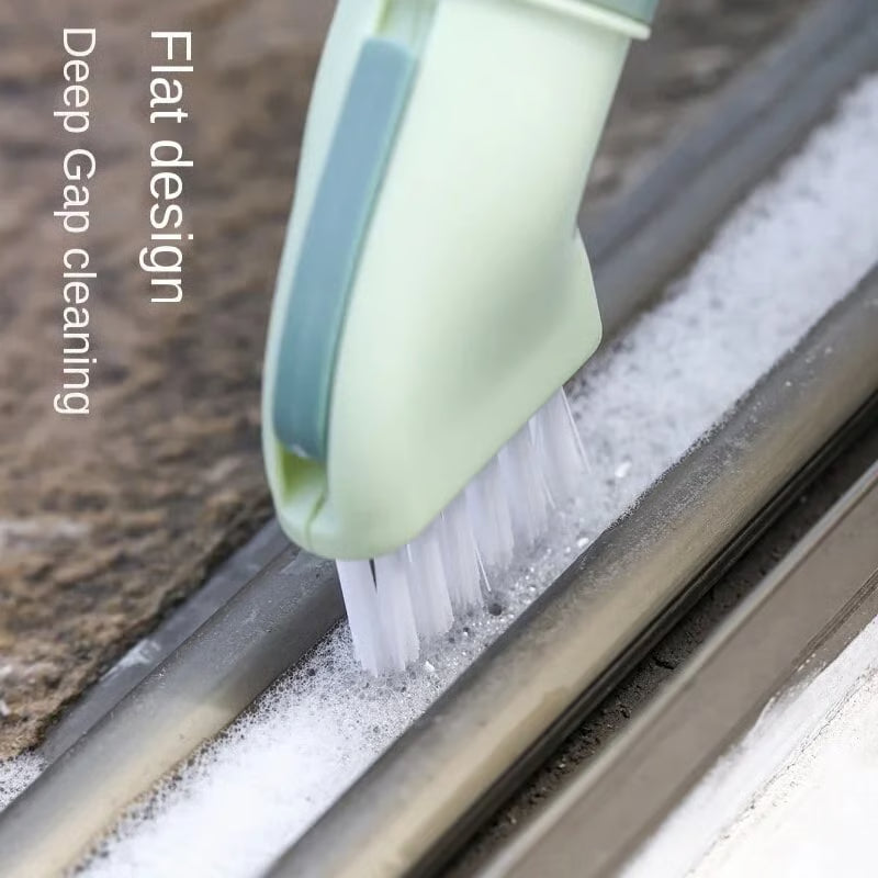 💥Multi-use Cleaning Brush Can Be Connected To Mineral Water Bottle