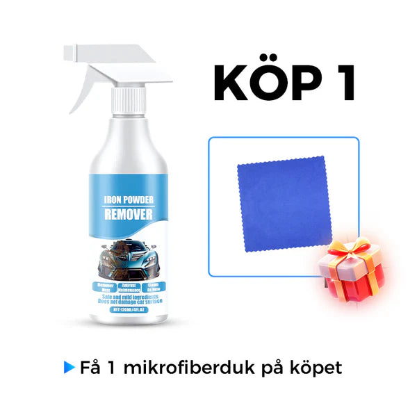 🔥Spray for removing rust and iron particles from cars