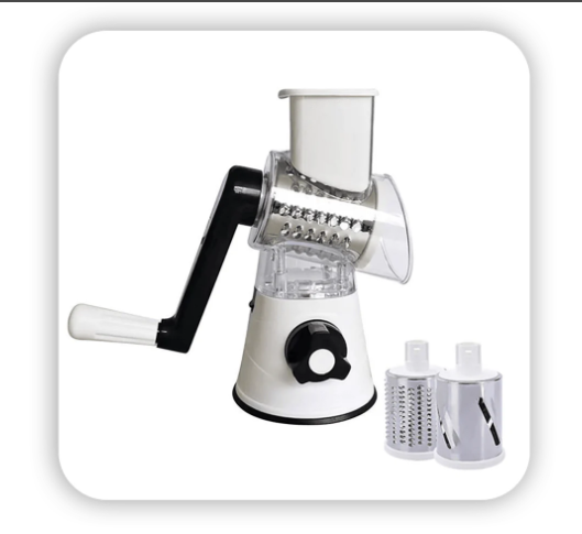 3 in 1 Rotary Grater Vegetable Slicer