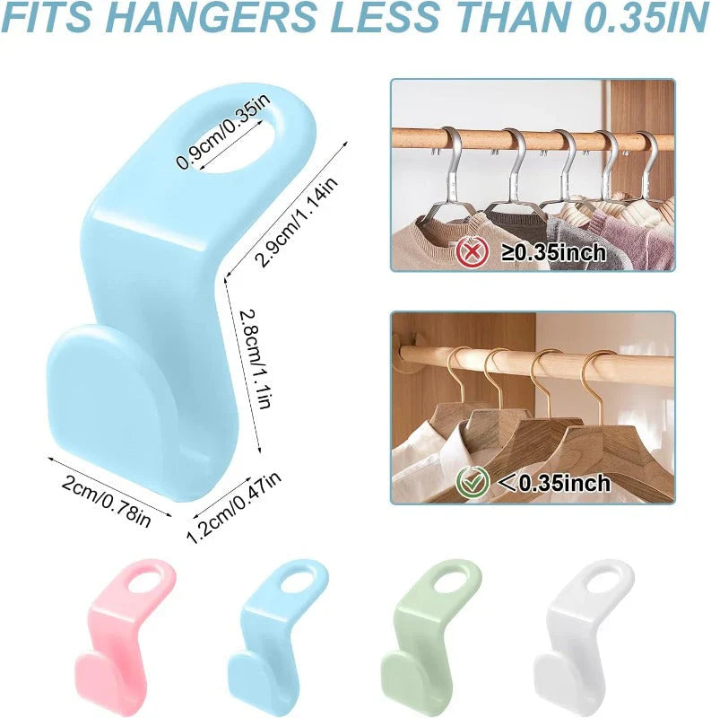 Space-Saving Hanger Hooks – Transform Your Closet Instantly ( 50-Pcs )