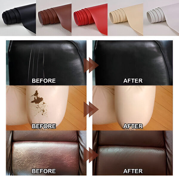 Multipurpose Self-Adhesive Leather Sheet(30cm × 60cm)