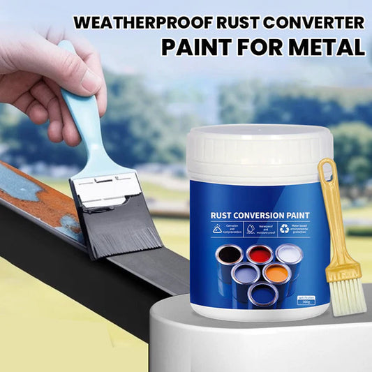 🔥HOT SALE 50%OFF🔥Weatherproof Rust Converter Paint for Metal (Buy 1 Get 1 Free 🔥🔥)
