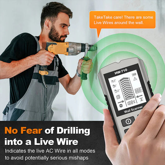 🔥💯Multifunctional Handheld Metal and Wall Detector