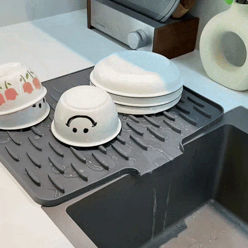 Multifunctional and Foldable Silicone Drainage Mat
