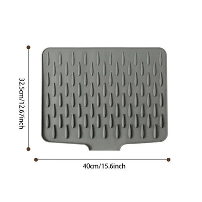Multifunctional and Foldable Silicone Drainage Mat