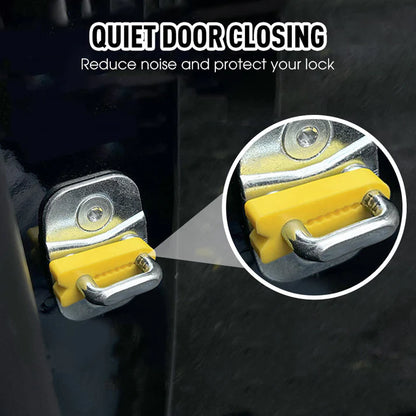 ✨ Silicone Car Door Lock Damper Pads - Noise-Reducing Sealing with Self-Adhesive Design for Soft & Quiet Closing 🔇🧤