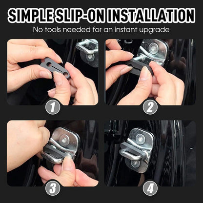 ✨ Silicone Car Door Lock Damper Pads - Noise-Reducing Sealing with Self-Adhesive Design for Soft & Quiet Closing 🔇🧤