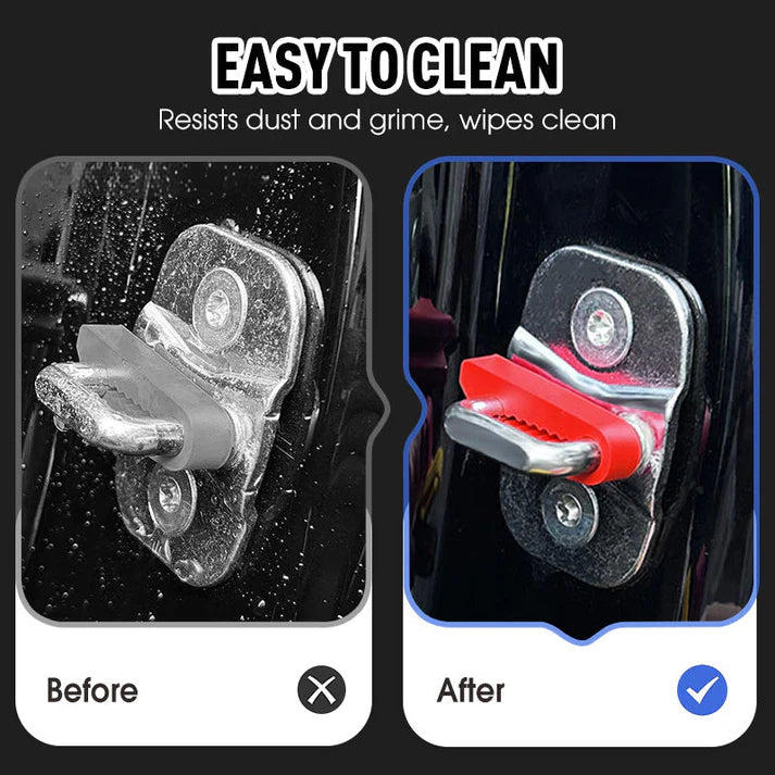 ✨ Silicone Car Door Lock Damper Pads - Noise-Reducing Sealing with Self-Adhesive Design for Soft & Quiet Closing 🔇🧤