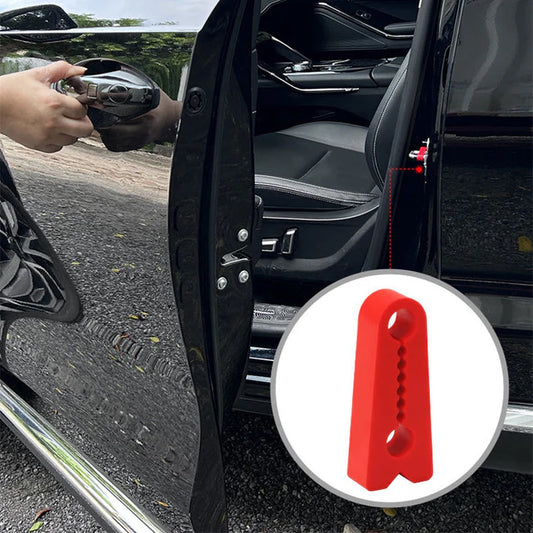 ✨ Silicone Car Door Lock Damper Pads - Noise-Reducing Sealing with Self-Adhesive Design for Soft & Quiet Closing 🔇🧤