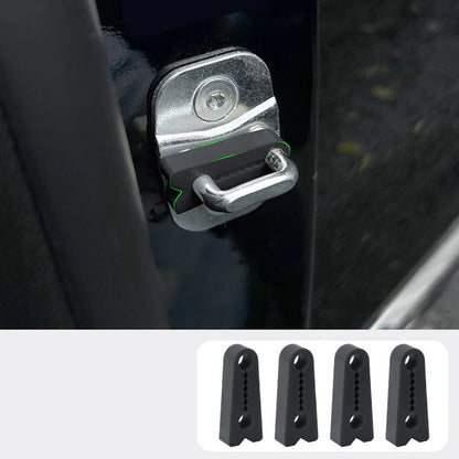 ✨ Silicone Car Door Lock Damper Pads - Noise-Reducing Sealing with Self-Adhesive Design for Soft & Quiet Closing 🔇🧤