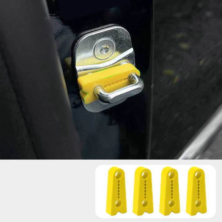 ✨ Silicone Car Door Lock Damper Pads - Noise-Reducing Sealing with Self-Adhesive Design for Soft & Quiet Closing 🔇🧤
