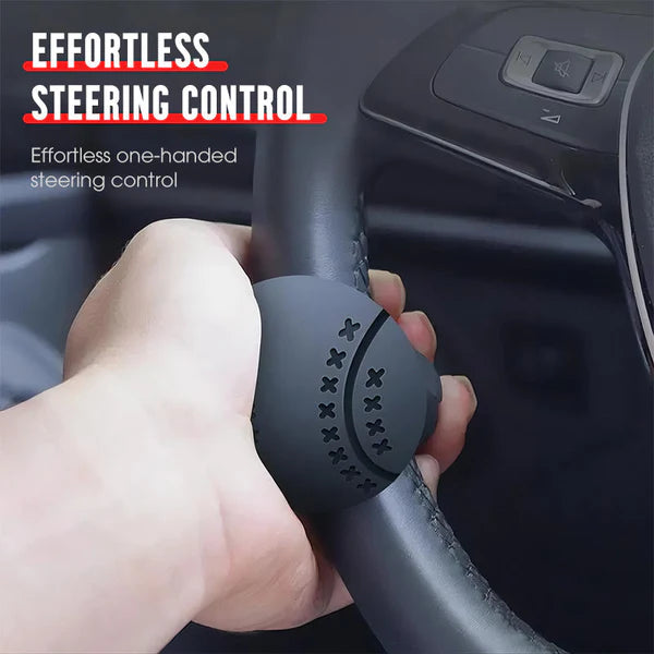 ✨ Ergonomic Steering Wheel Knob - Anti-slip design for better grip in all conditions 🔧💫