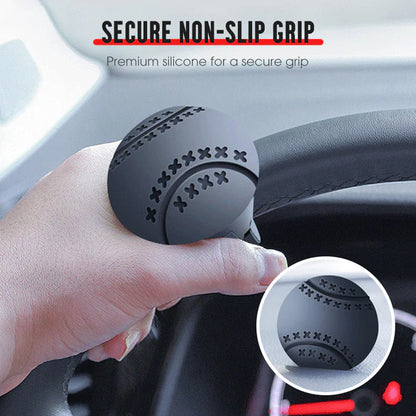✨ Ergonomic Steering Wheel Knob - Anti-slip design for better grip in all conditions 🔧💫
